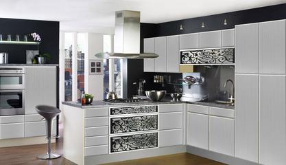 定制304不銹鋼整體櫥柜 簡約時尚的現代廚房解決方案